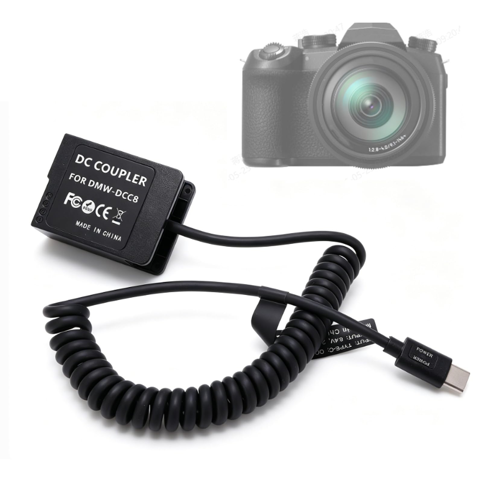 Amazon | DMW‑DCC8ダミーバッテリーDCカプラー タイプCフルデコード